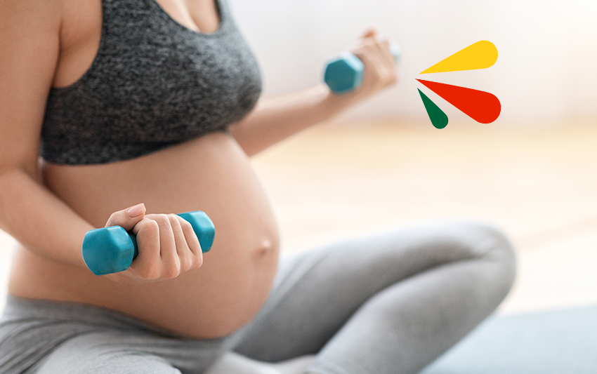 Siéntete en plena forma con estos ejercicios para embarazadas